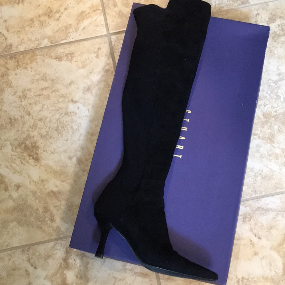 Stuart Weitzman Worn once over the knee
